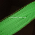Cubierta de color verde Luminous Fly Tying Tubes